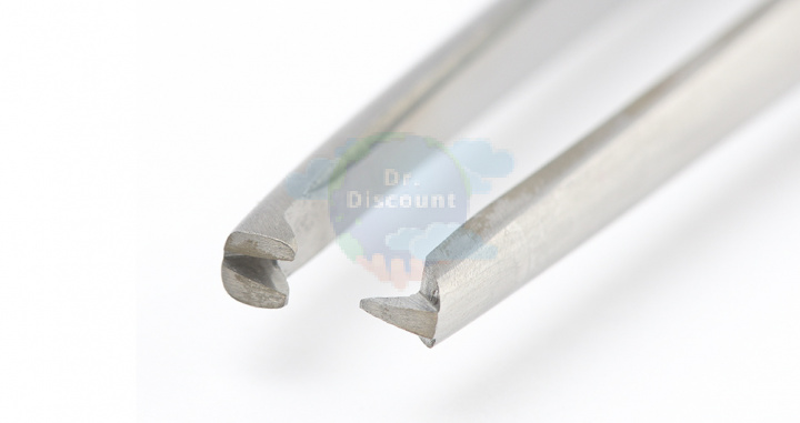 Пинцет Usa, 1*2-зубый, длина 20 см