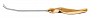 Устройство отклоняющее SHAPER для элевации скальпа, средне изогнутое, 12.5мм, 24 см