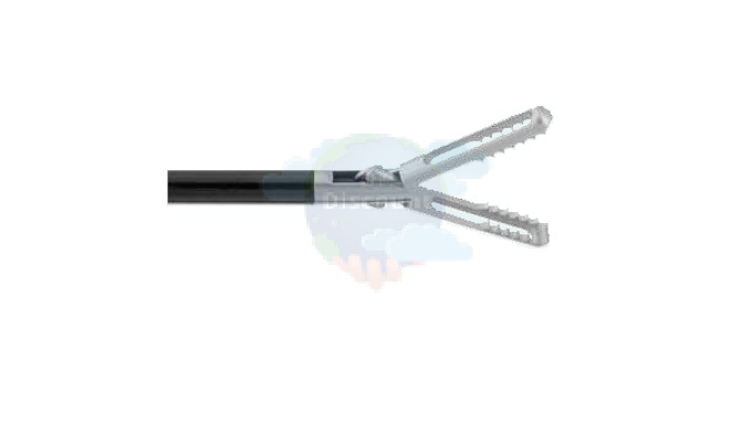Щипцы Gripper №1 захватывающие, окончатые, с грубой насечкой, 2 подвижные бранши, 5 мм, 330 мм, с отключаемой кремальерой